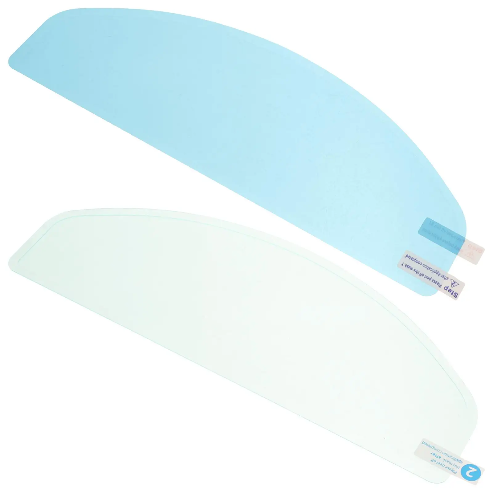

2Pcs Rainproof Film Replacement Lens Shield Motorcycle Visibility Enhancement Equipment