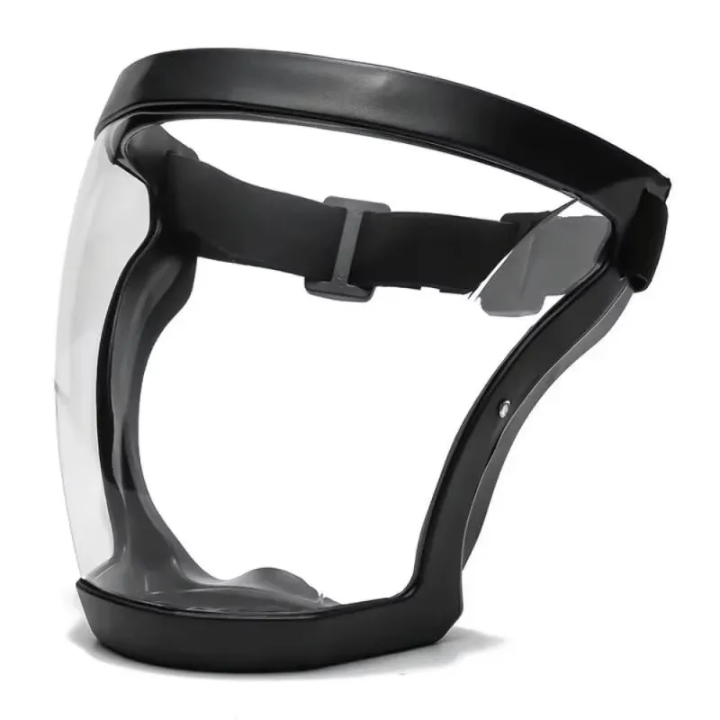 AIRAJ Full Face Shield Protection Face Cover Oil-splash Proof Mask Motorcycle Bicycle Cycling Dusting Mask Kitchen Tool image 6