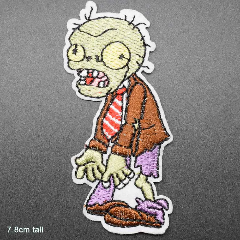 Zombies Iron On Embroidered Clothes Patches For Clothing Stickers Garment Wholesale