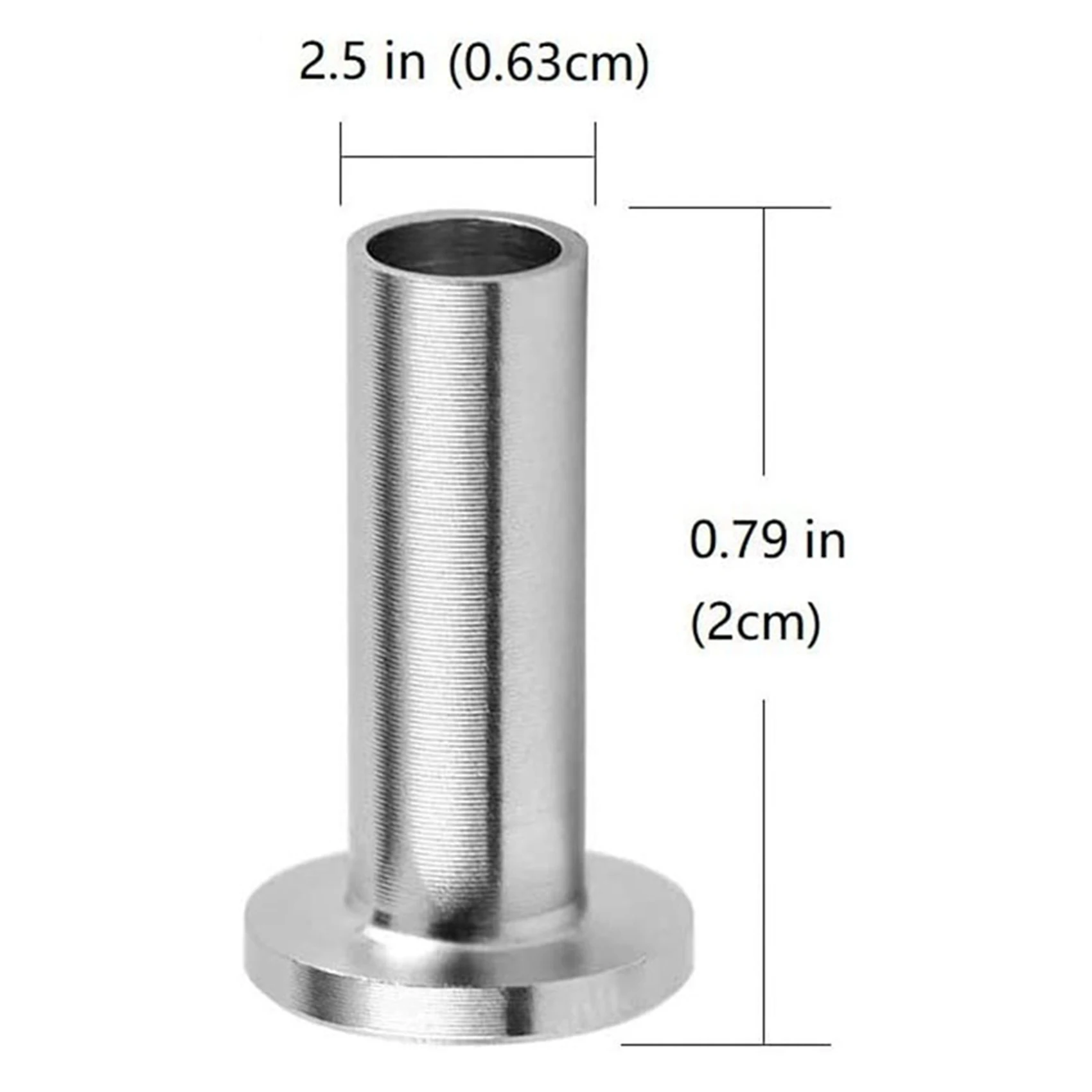 A36T-40 Pcs T316 Stainless Steel Protector Sleeves For 1/8Inch 5/32Inch 3/16Inch Cable Railing Kit,Wood Posts,DIY Balustrade