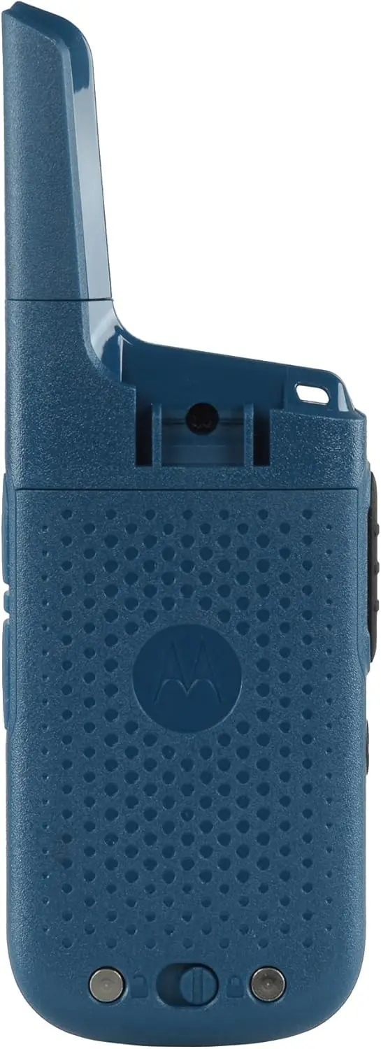 Портативная FRS, T383, Talkabout, двусторонняя радиосвязь, перезаряжаемая, с зарядной док-станцией, 22 канала, 25 мили, синяя, 2 шт.