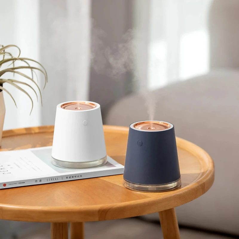 

500ML Smart Battery Digital Display Portable Mini Humidifier Wireless Air Humidifier USB Aromatherapy Diffuser with War