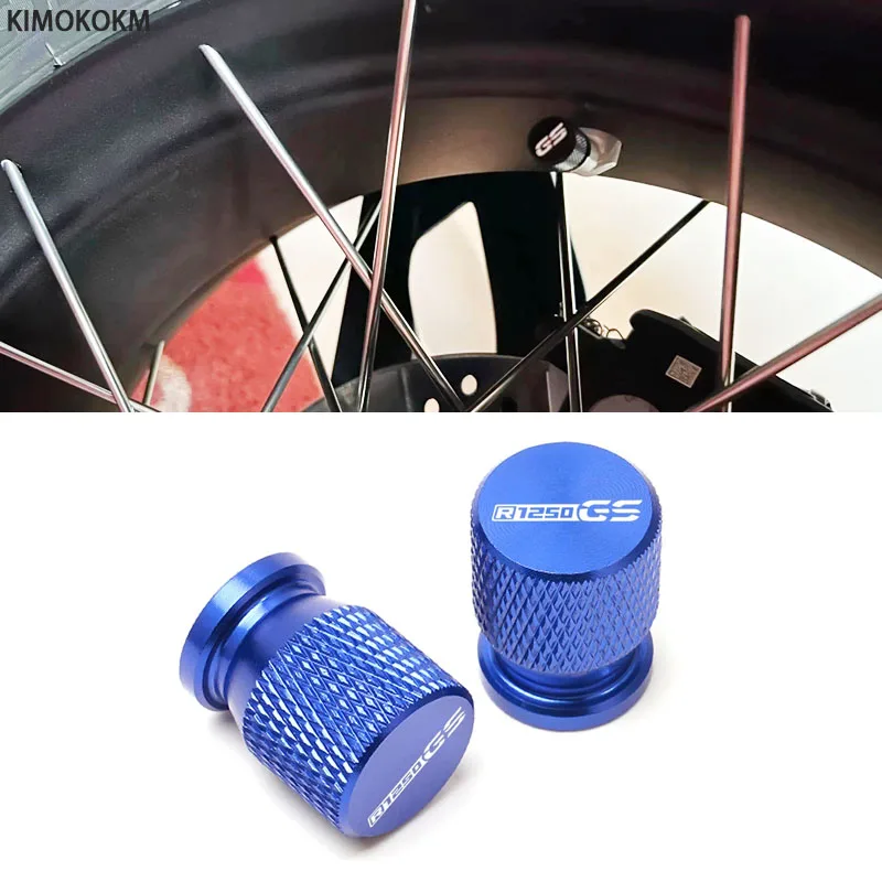 2 Pcs Motorcycle CNC Accessorie Wheel Tire Valve Stem Caps Airtight Cover For BMW R1250GS ADVENTURE LC HP R1250GSA R 1250 GS