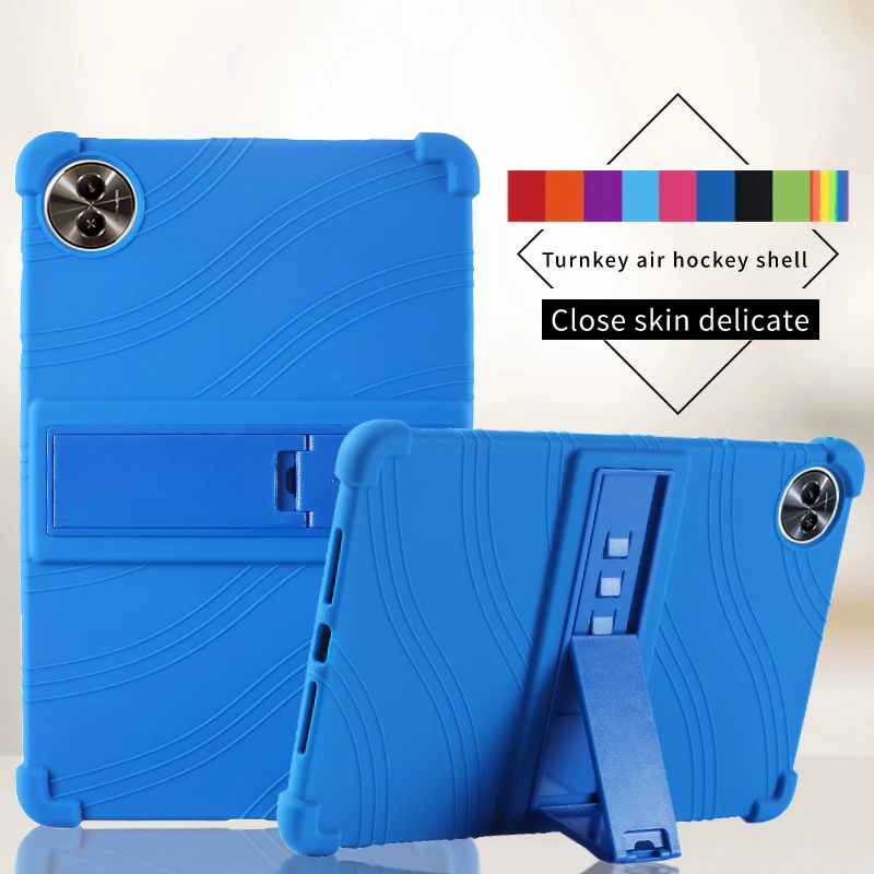 

Аксессуары для OPPO Realme Pad 2 X Mini 10,4 11,5 10,95 8,7 дюйма, защитный детский чехол для планшета, противоударный чехол из мягкого силикона с подставкой