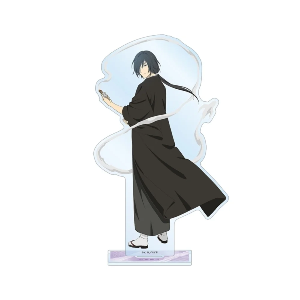 Anime Natsume Yuujinchou Takashi Natsume Madara Nyanko-sensei 15CM Double Sided Acrylic Stand Keychain Desk Decor Collect Gifts
