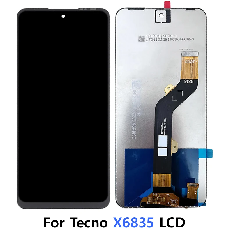 Hot 30 Play LCD Screen For Infinix Hot 30 Play NFC LCD X6835 X6835B Display Touch Screen Digitizer Assembly Replacement Parts