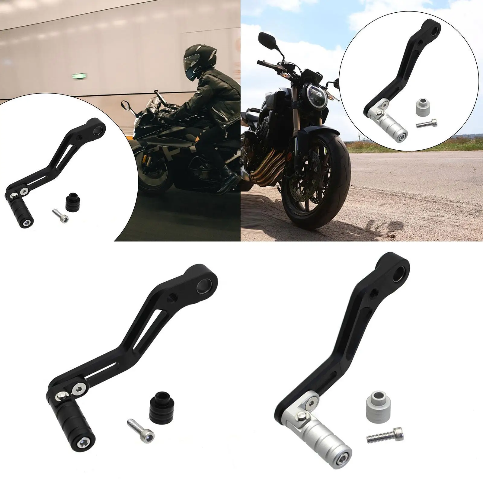 

Педаль рычага переключения передач мотоцикла, простая установка, профессиональный практичный складной рычаг переключения передач для Tiger Sport 800