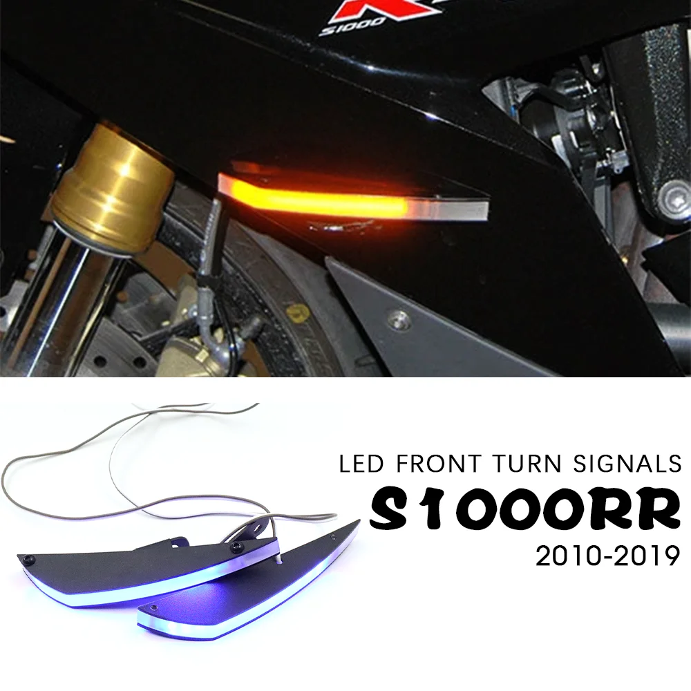 for BMW S 1000 RR S1000RR Accessories LED Front Turn Signals S1000RR 2010 - 2019 Motorcycle Turn Signal Lights S 1000RR S1000 RR