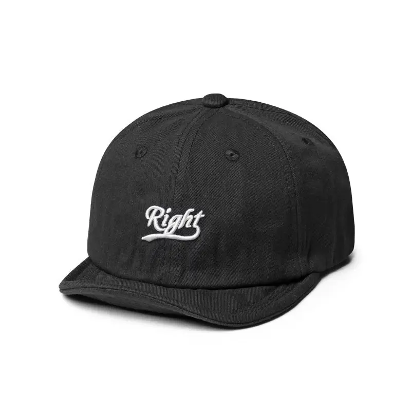 American Dandy Vintage Flat Brim Baseball Cap, Soft Short Brim Street Trend Casual Sun Hat for Men Women Spring Summer
