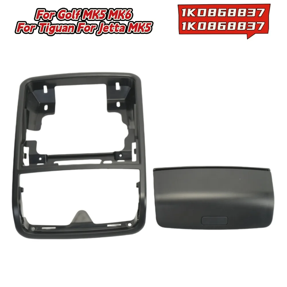 

Car Sun Glasses Holder Storage Box Reading Light Outer Frame For Golf 6 For Passat B6 1K0868837 1K0867489 Car Interior Parts
