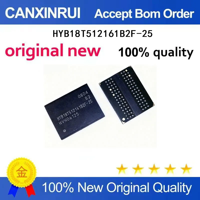 (5-100 Pieces) New stock HYB18T512161B2F-25 HYB18T512161B2F BGA
