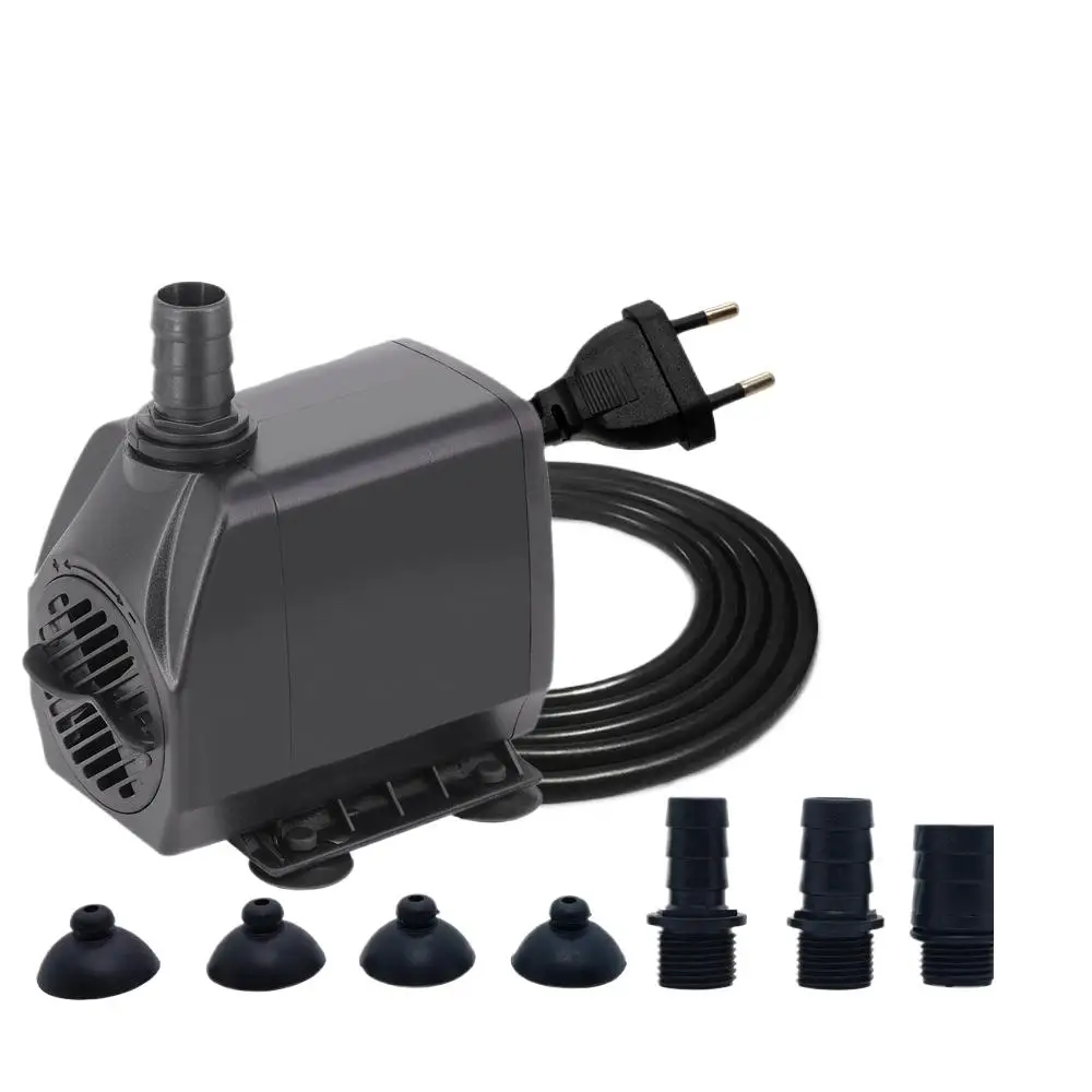 

Насос насосный для аквариума, погружной бесшумный боковой всасывающий насос с вилкой Стандарта ЕС и США