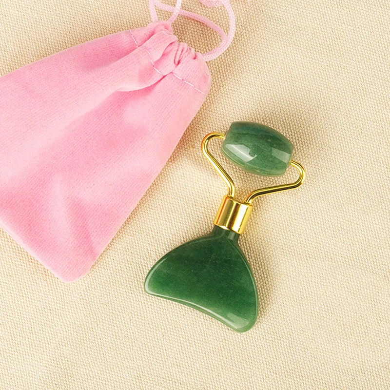 New Double Head Multi-purpose Massage Stick Roller Jade Face Health Care Firming Skin Reducing  Scraping Relaxing Tendons