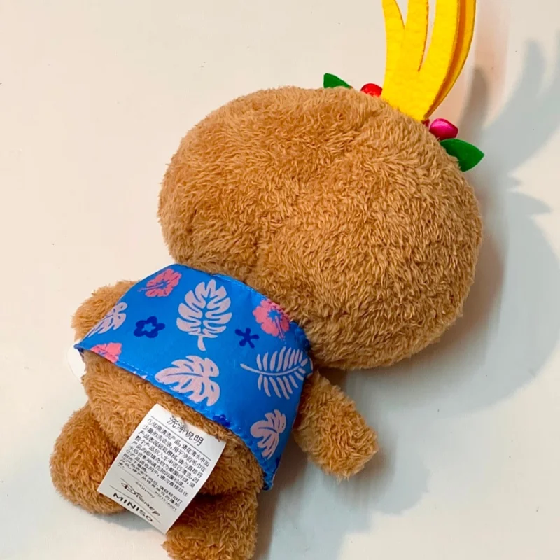 Genuíno miniso ponto série de pele preta bonito brinquedos de pelúcia kawaii boneca anime periférico desktop ornamentos decorativos presente do feriado