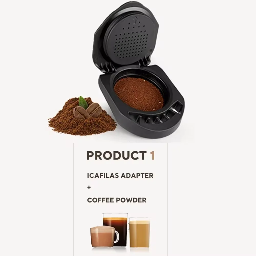 Coffee Adapter for Dolce Gusto Lumio ,Piccolo XS & Genio s Reusable Dolce Gusto Nespresso Capsule Adapter