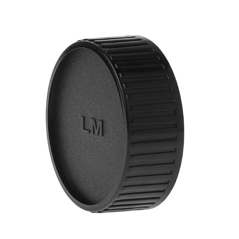 Rear Lens Body Cap Camera Cover Set Dust Screw Mount for Protection Plastic Black Replacement for Leica for M Camera