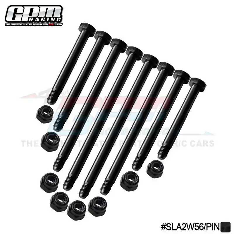 Metal Suspension A Arm Fixing Pins for Traxxas 1/10 Drag Slash 1967Chevrolet C10 1/10 RUSTLER VXL 1/10 2WD SLASH SHORT COURSE