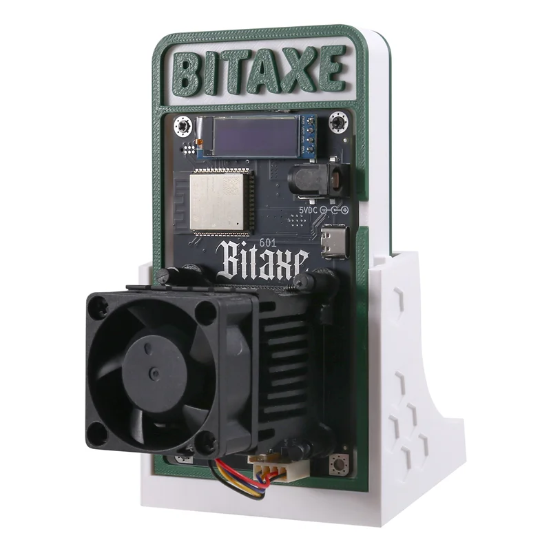 Upgrade For Gamma 601 Solo Miner 1.2TH/S 18-22W With Stand BM1370 Asic From Antminer S21 Pro BTC Crypto Miner AU PLUG