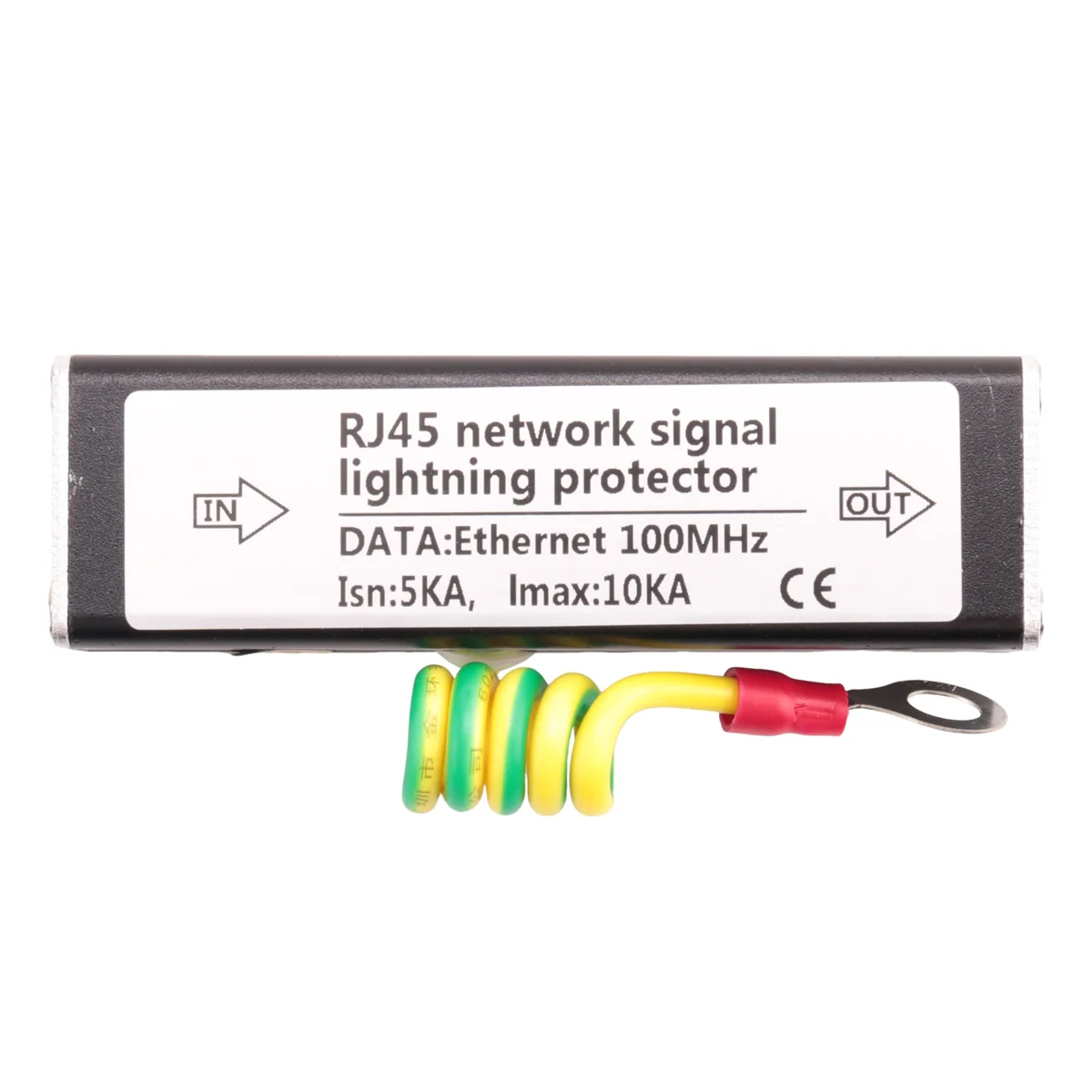 2025+RJ45 Plug Ethernet Network Surge Protector Thunder Arrester 100MHz