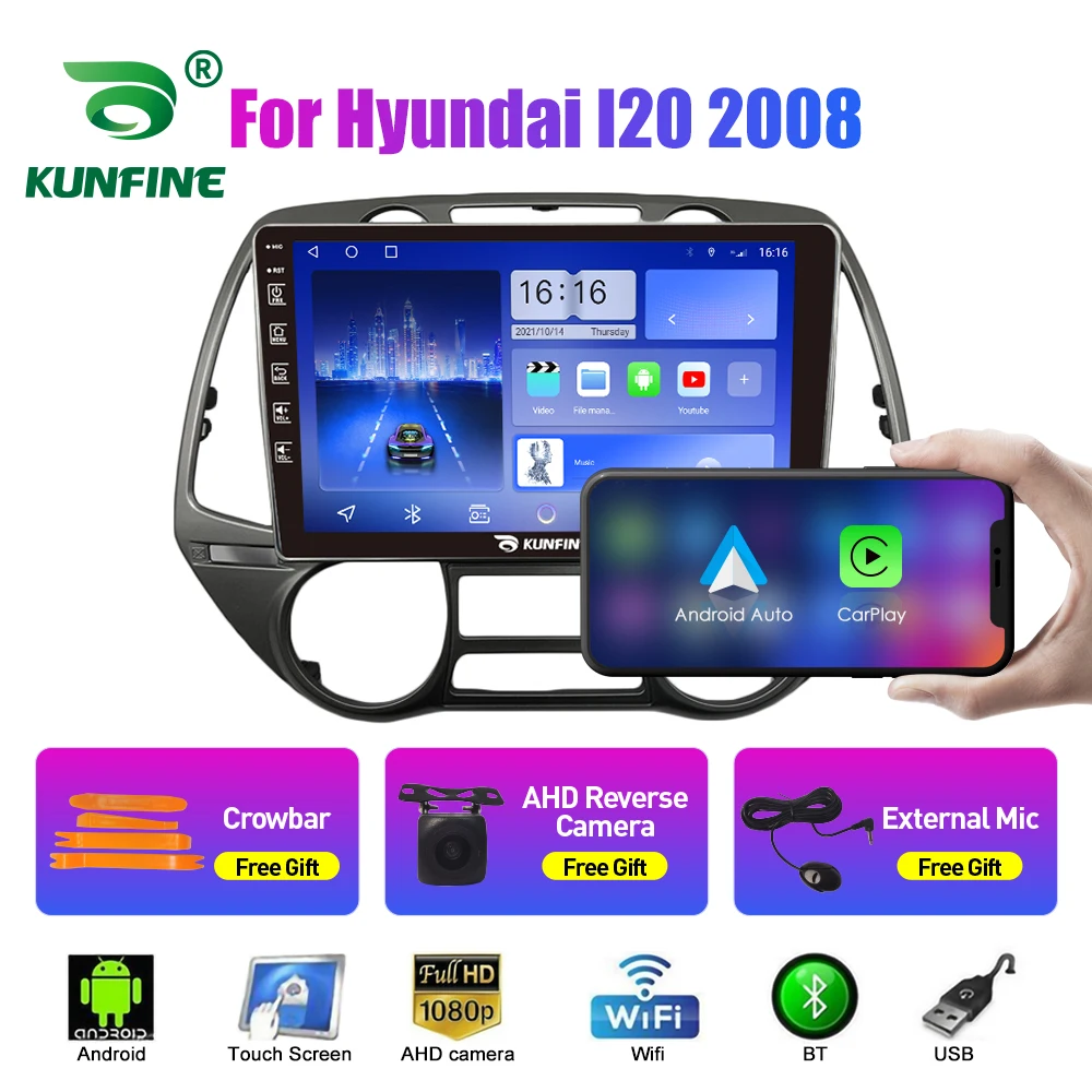 

10.33'' Car Radio For Hyundai I20 2008 2Din Android Stereo DVD GPS Navigation Video Player Multimedia Carplay Android Auto BT WI