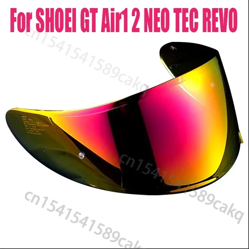 

Для SHOEI GT Air1 2 NEO TEC REVO линзы для мотоциклетного шлема с защитой от УФ-лучей, козырек для ПК, модель чехла, козырек для мотоциклетного шлема