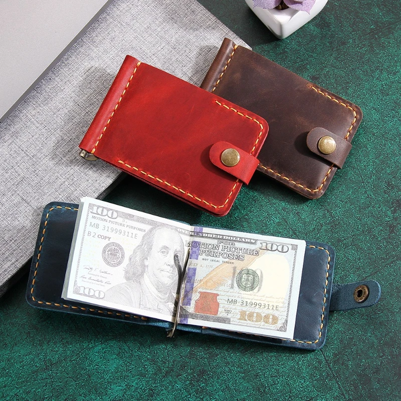 Dompet Jepit Uang Kulit Crazy - Card Case Minimalist ulasan dan harga