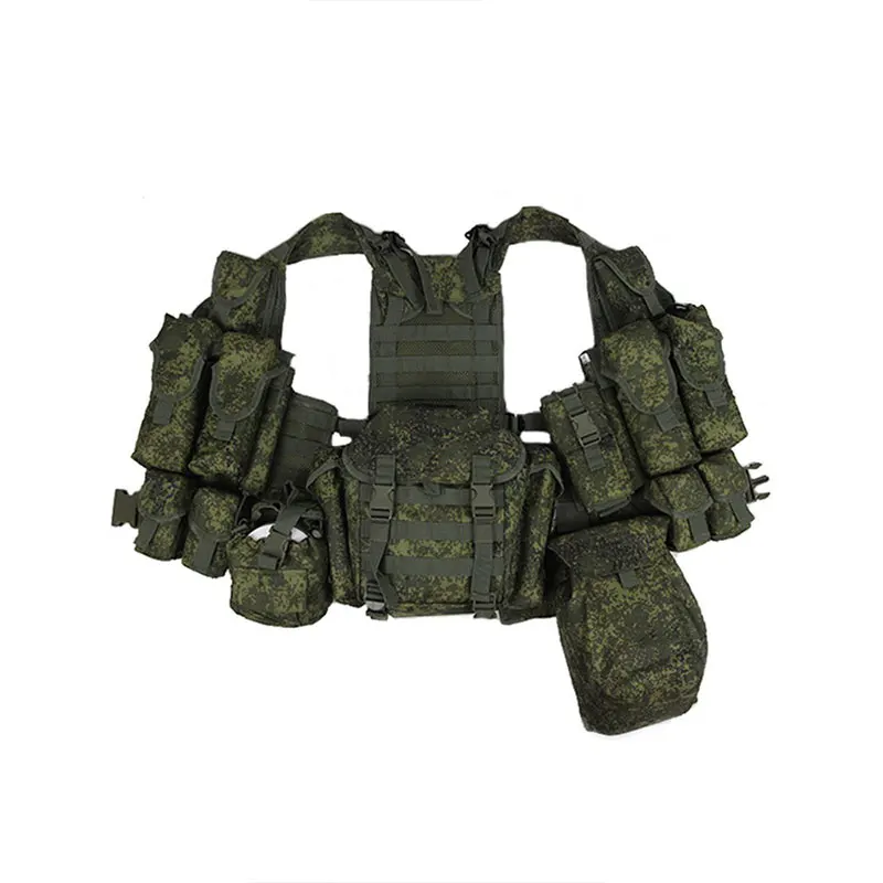 6 sh117 EMR Outdoor Hunting Combat Gear Attachment Molle Bag gilet tattico per abito russo 6 sh117 Combat Gear