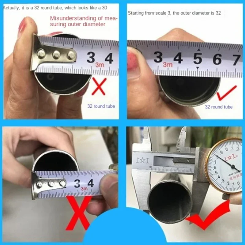 Dia 13mm-114mm White Round Plastic Blanking End Cap Tube Pipe Insert Plug Dust Cover image 3