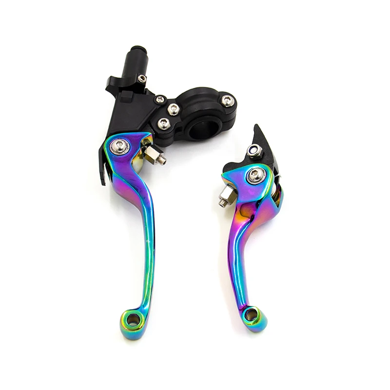 

Motorbike Handle CNC Moto Plating Colorful Short Long Motorcycle Brake Clutch Levers For CRF YZF XR CQR MTX Modified Mototrax