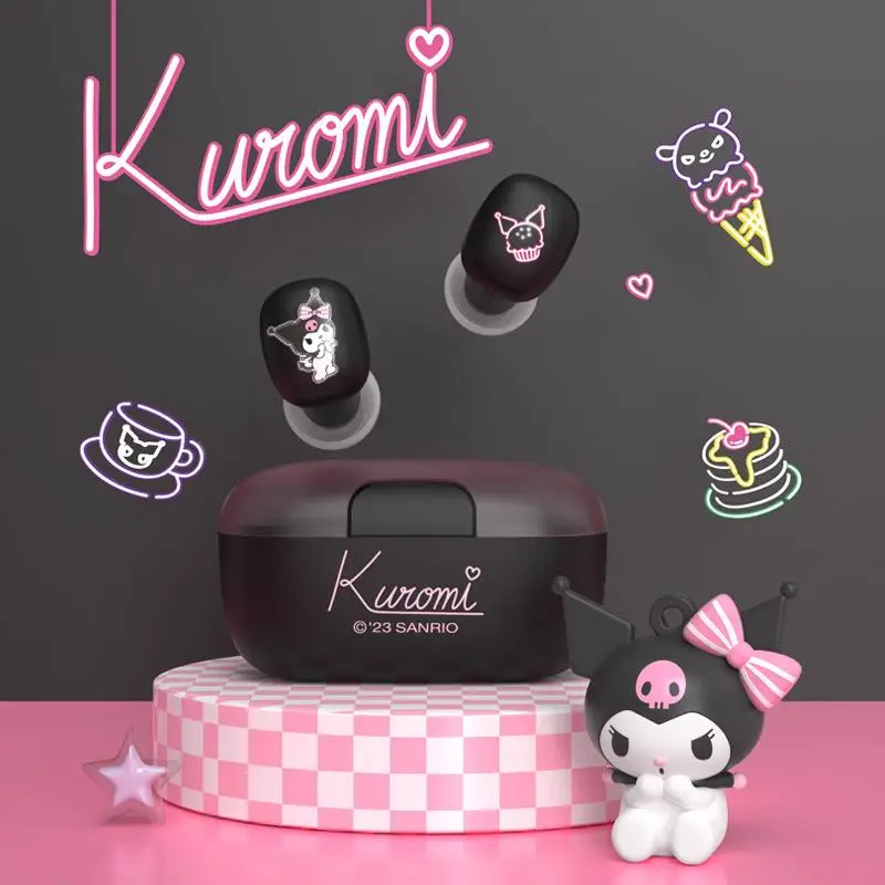 

Беспроводные Bluetooth-наушники Sanrios Kuromi Cinnamoroll с шумоподавлением