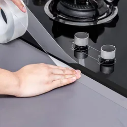Kitchen sink waterproof and anti-mildew nano tape transparent tape bathroom toilet gap strip self-adhesive adhesive paper swimmi