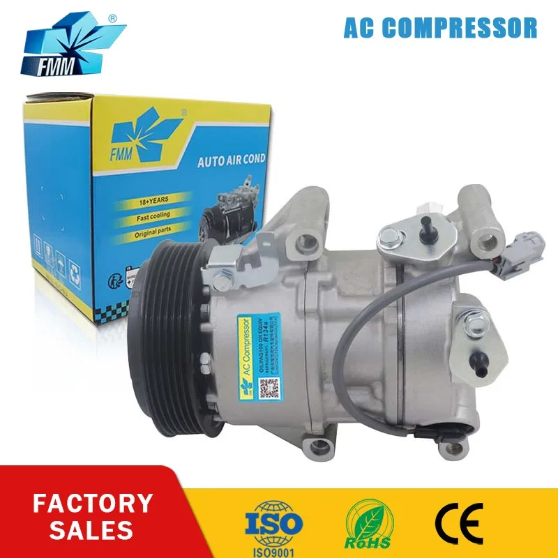 

Компрессор переменного тока FMM 5TSE10C для Toyota Yaris Vitz 1.0 1.4 D4D NHP13 Verso S 1.4 D4D P12 447150-2320 852904N 883100D380 8831052710