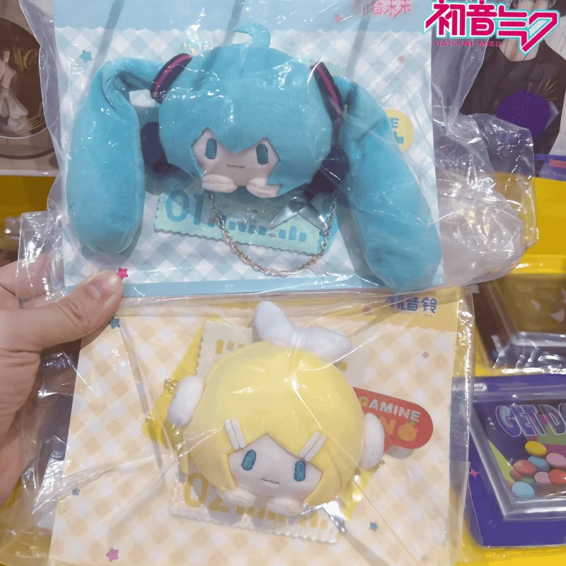 

In Stock Genuine Hatsune Miku Patch Series Brooch Badge Anime Collectibles Meiko Kaito Rin Len Miku Brooch Badge Gift
