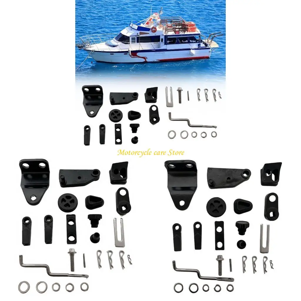 

U75F 65W-48501-00 Throttle and Shifts Attachment for 4 Strokes F25 Engine