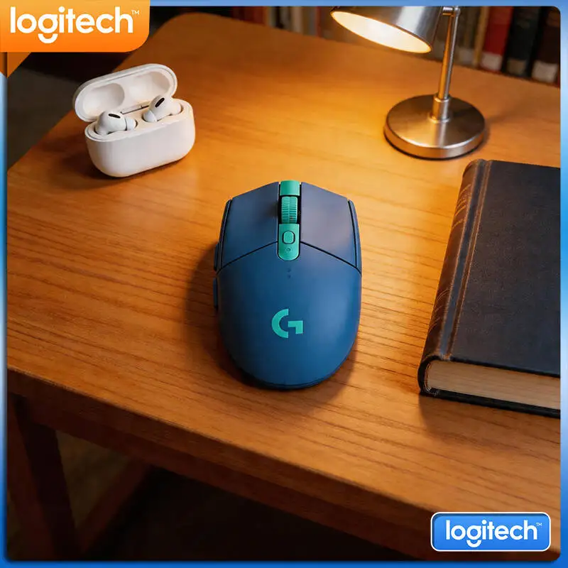 Mouse Gamer Sem Fio Logitech G304 LIGHTSPEED com Sensor HERO de 12000 DPI, Latência de 1ms, Bateria de 250 Horas e Construção de Alta Durabilidade