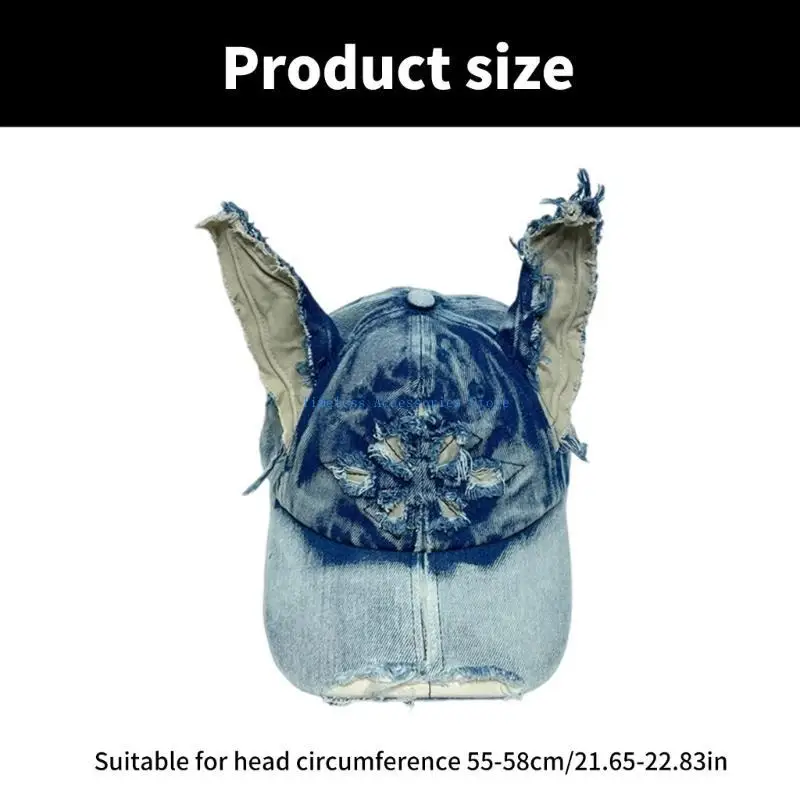 97QE قبعة مقاومة للشمس قابلة للتنفس ذات حواف طويلة قبعة رقص هيب هوب للكبار قبعة بيسبول #6