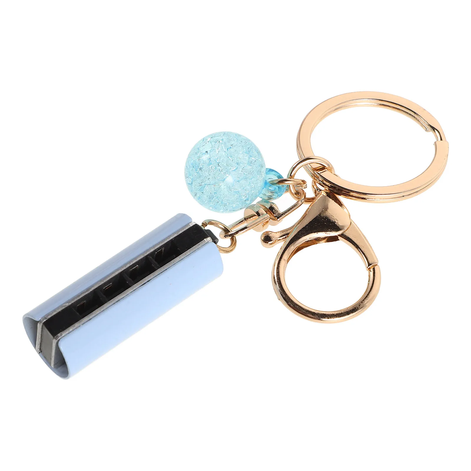 

Mini Harmonica Keychain Pendant Vibrant Macaron Colors Cute Decorative Bag Hanging Ornament Musical Instrument Key Ring for Kids