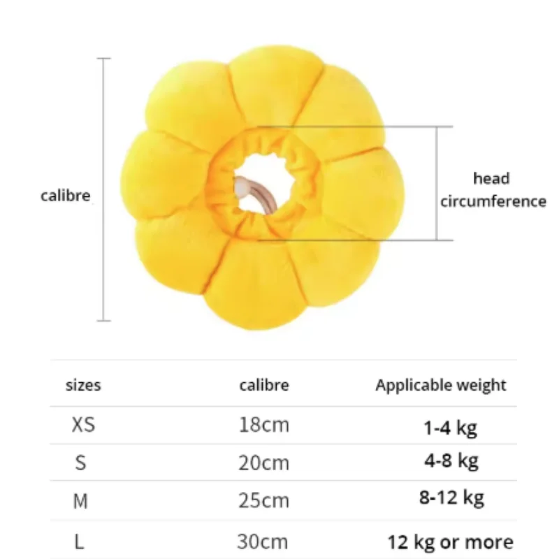 Pet Sunflower Elizabethan-Kragen für Katzen, verstellbar, zum Schutz vor Beißen, für die Genesung nach Operationen, zum Schutz vor Lecken, aus weichem Plüsch, zum Schutz der Wundheilung. – Detail 9