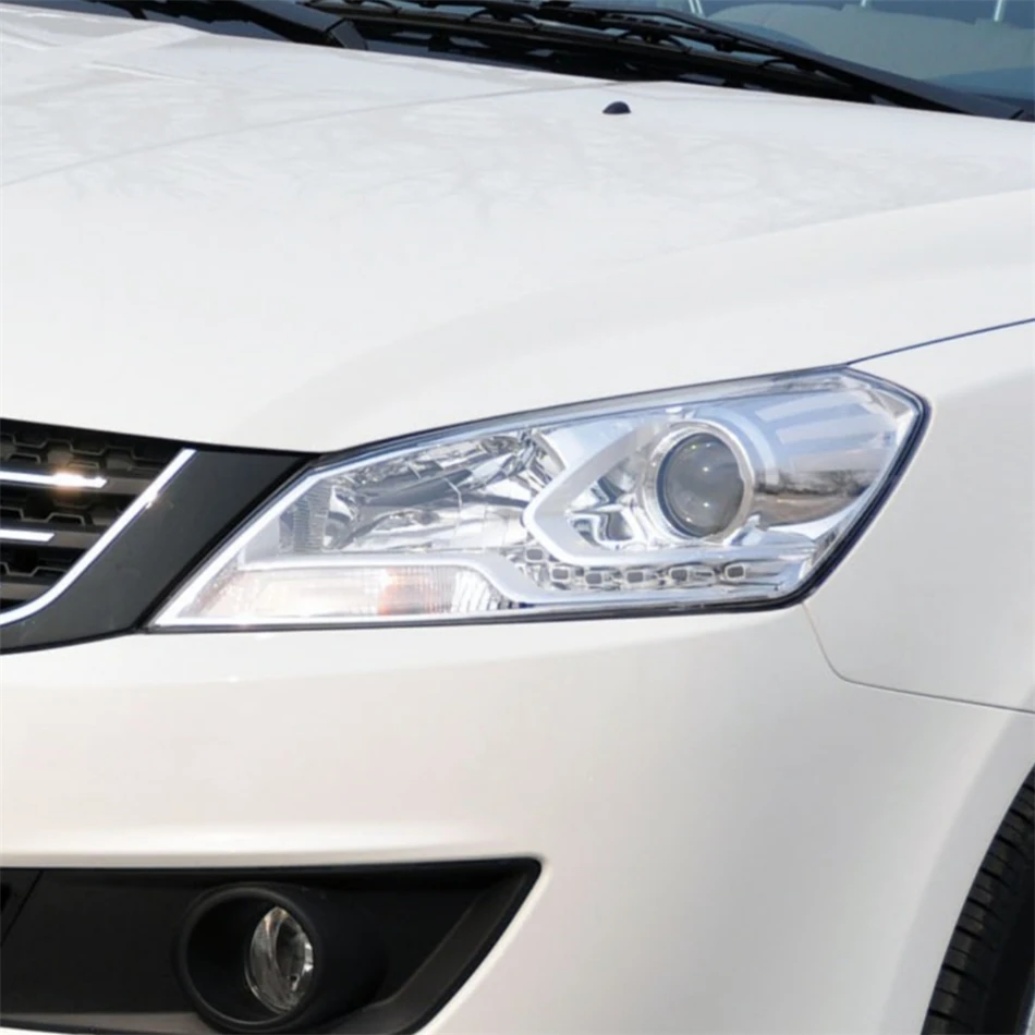 For Dongfeng Aeolus S30 H30 2013 2014 Vehicle Accessories Lampshade Headlight Shade Car Front Headlight Lens Cover Lights Shell