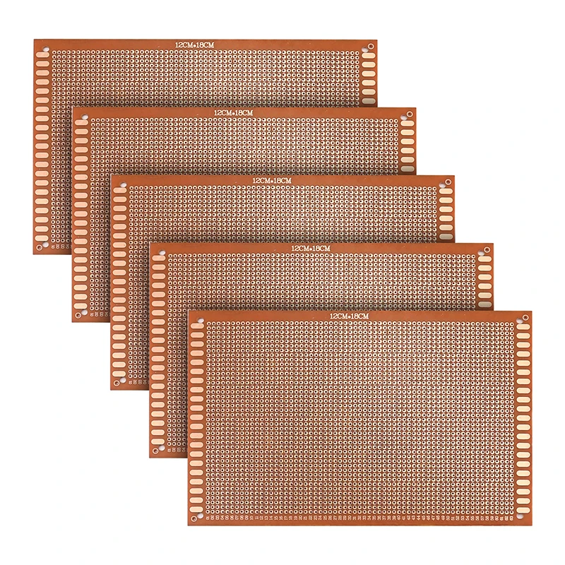 10 SZTUK 12x18cm Jednostronna prototypowa płytka PCB DIY Uniwersalna eksperymentalna płytka bakelitowa 12*18