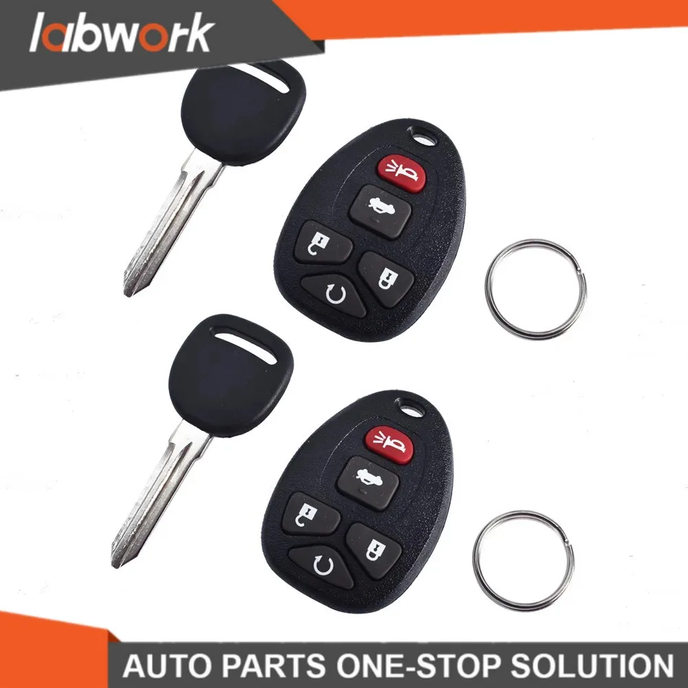 For 2008-2012 Chevrolet Malibu Keyless Remote Car Fob + Key