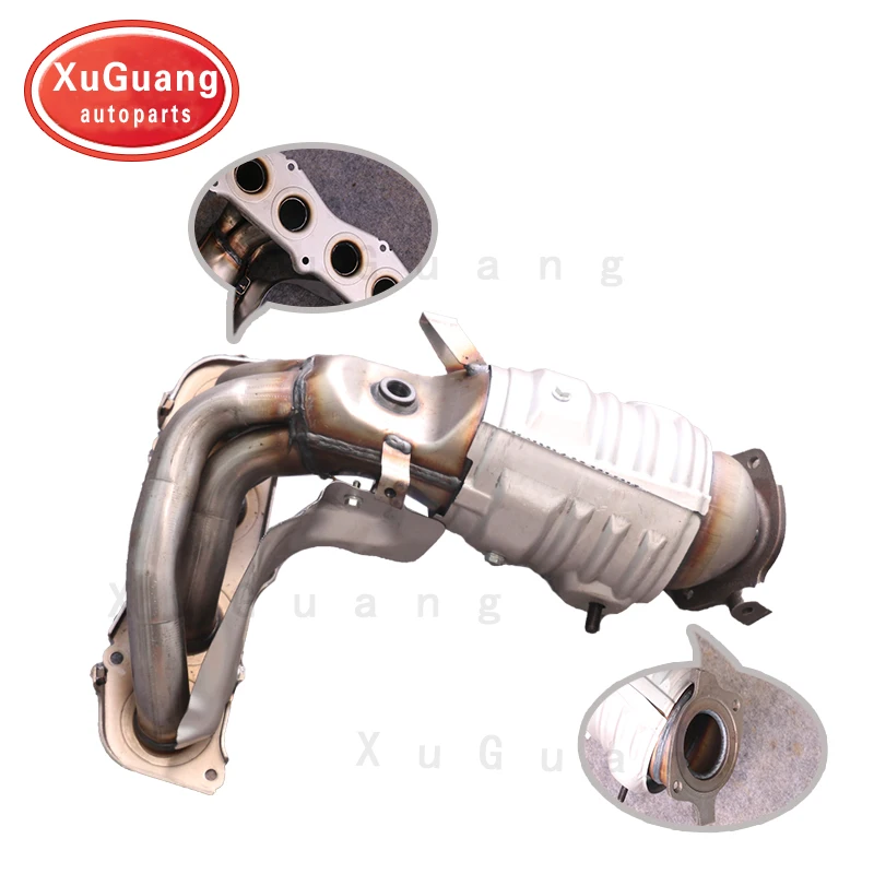 XG-AUTOPARTS Exhaust Exhaust Manifold Integrated Catalytic Converter For Toyota Camry