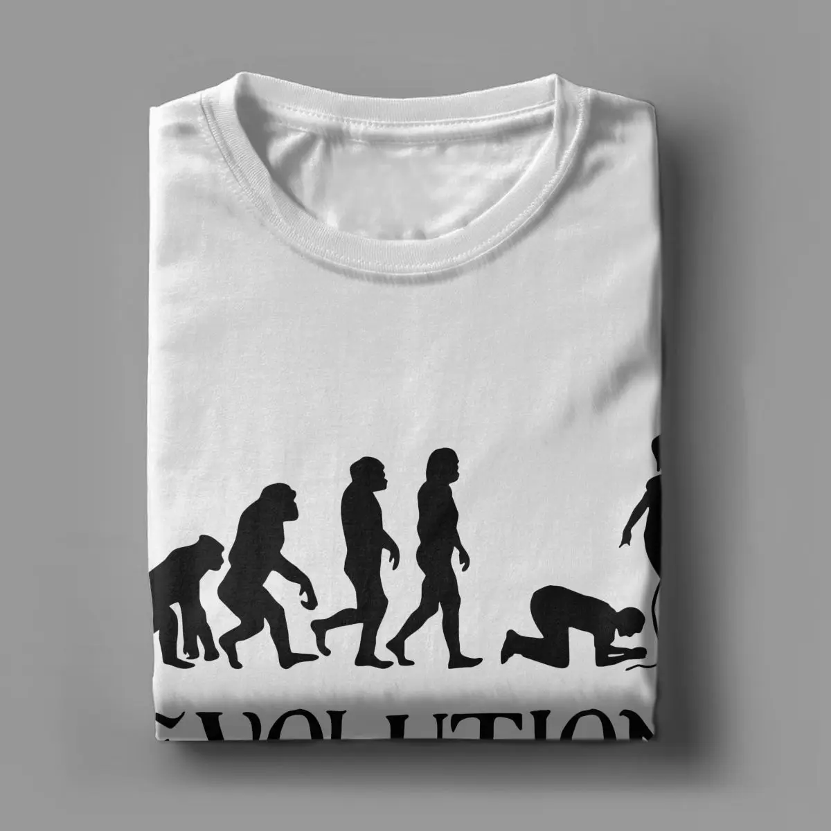 Femdom BDSM Evolution Fitted Scoop T-Shirts for Men Women Crazy 100% Cotton Tees O Neck Short Sleeve T Shirt 4XL 5XL Clothing