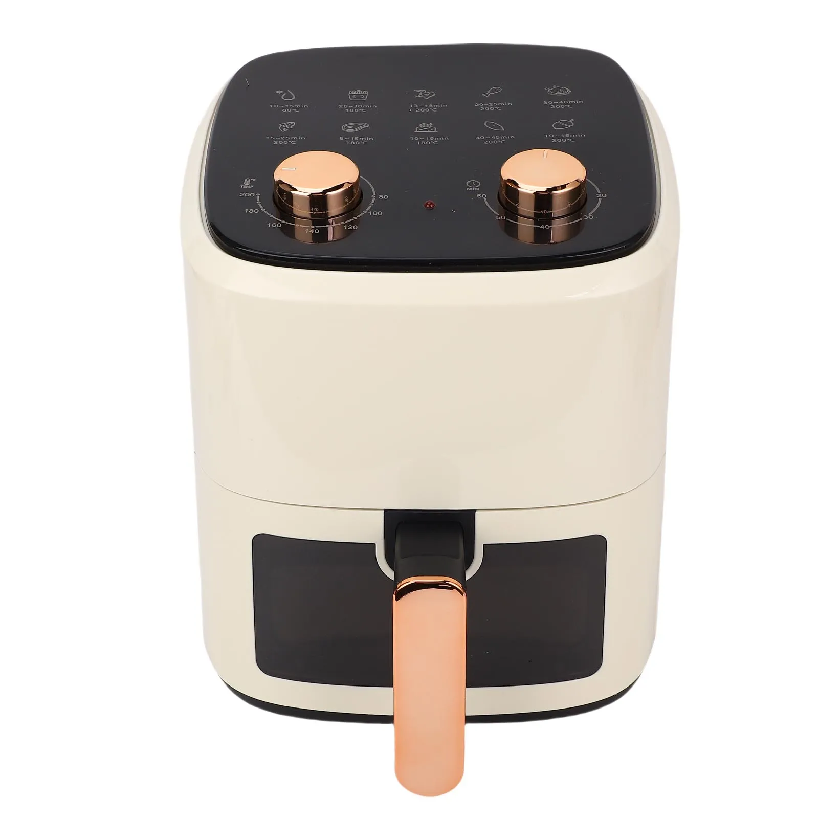 Friggitrice da cucina con fornello ad aria, multifunzione, completamente automatica, 5,5 litri, grande capacità, per la casa