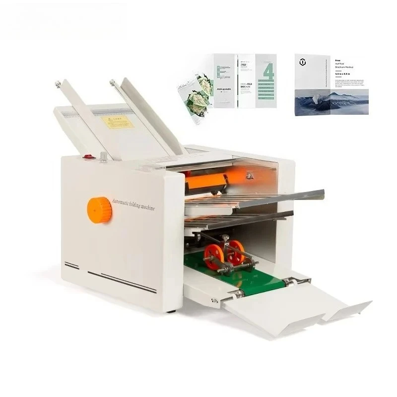 Customization Wide Applications Paper Trays Pattern Leaflet Printing Post Press Industry Automatic Paper Folding Machine