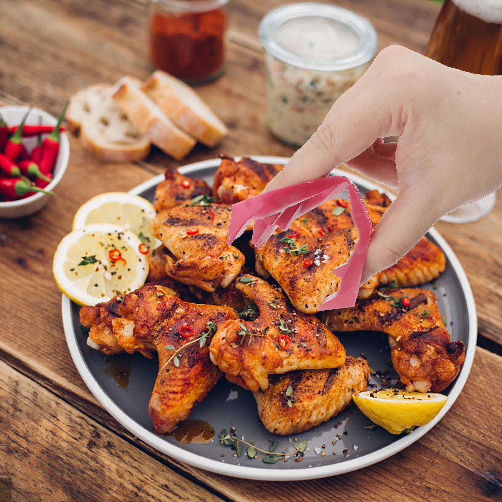 12 adet yiyecek klipsi, plasti - Meal Prep Chicken incelemesi ve fiyatı