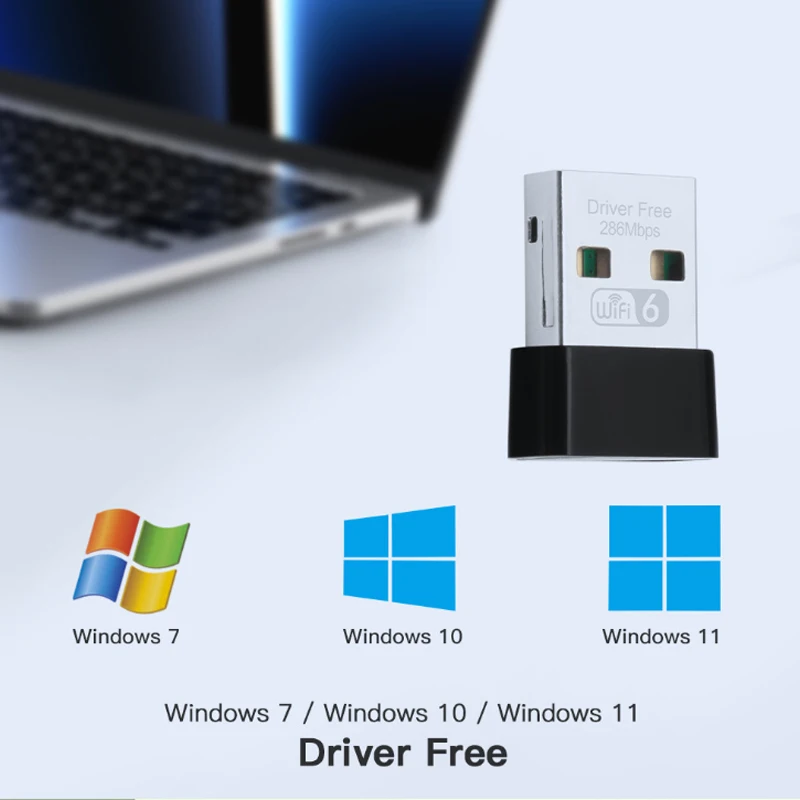 Transmisor de recepción de señal WIFI, tarjeta de red inalámbrica USB de 300M, adaptador USB inalámbrico