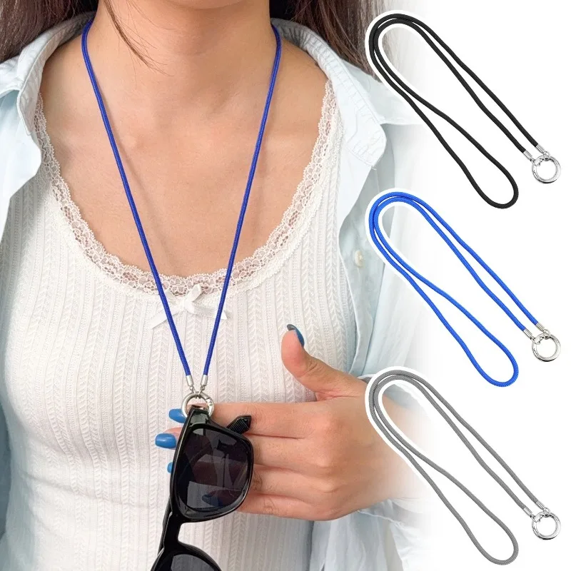 

1-3pcs 2025 New Eyeglasses Rope Neck Portable Cord String Hanging Unisex Sunglasses Glasses Holder Retainer