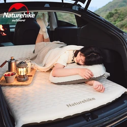 Naturehike Portable Car Travel Bed Automatic Air Mattress Sleeping Pad Inflatable BackSeat Bed Outdoor Cushions Camping Sofa Bed