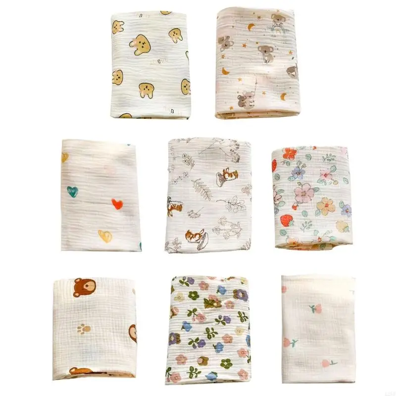 

Multi-Use Baby Blanket Bath Towel Newborn Muslin-Blanket Soft Quilt Crib Bedding 425F